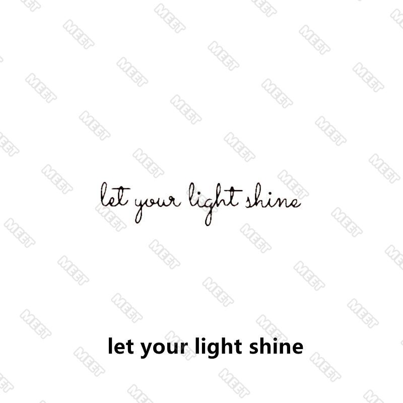 Tattoo 15 Days Waterproof Temporary Tattoo English Fake Tattoo Stickers