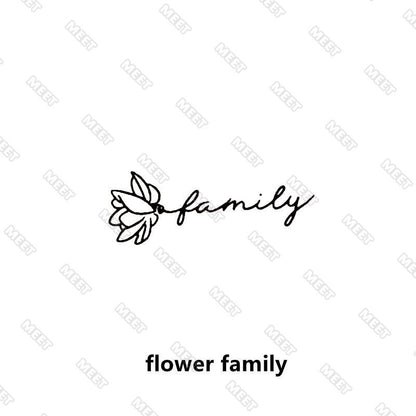 Tattoo 15 Days Waterproof Temporary Tattoo English Fake Tattoo Stickers