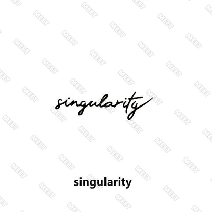 Tattoo 15 Days Waterproof Temporary Tattoo English Fake Tattoo Stickers