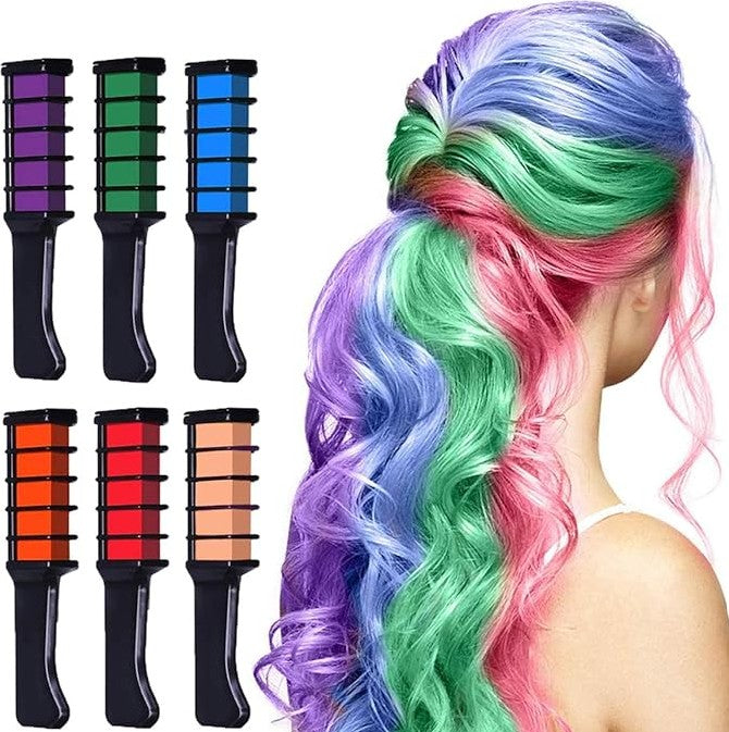 Colorful Hair Dye Comb