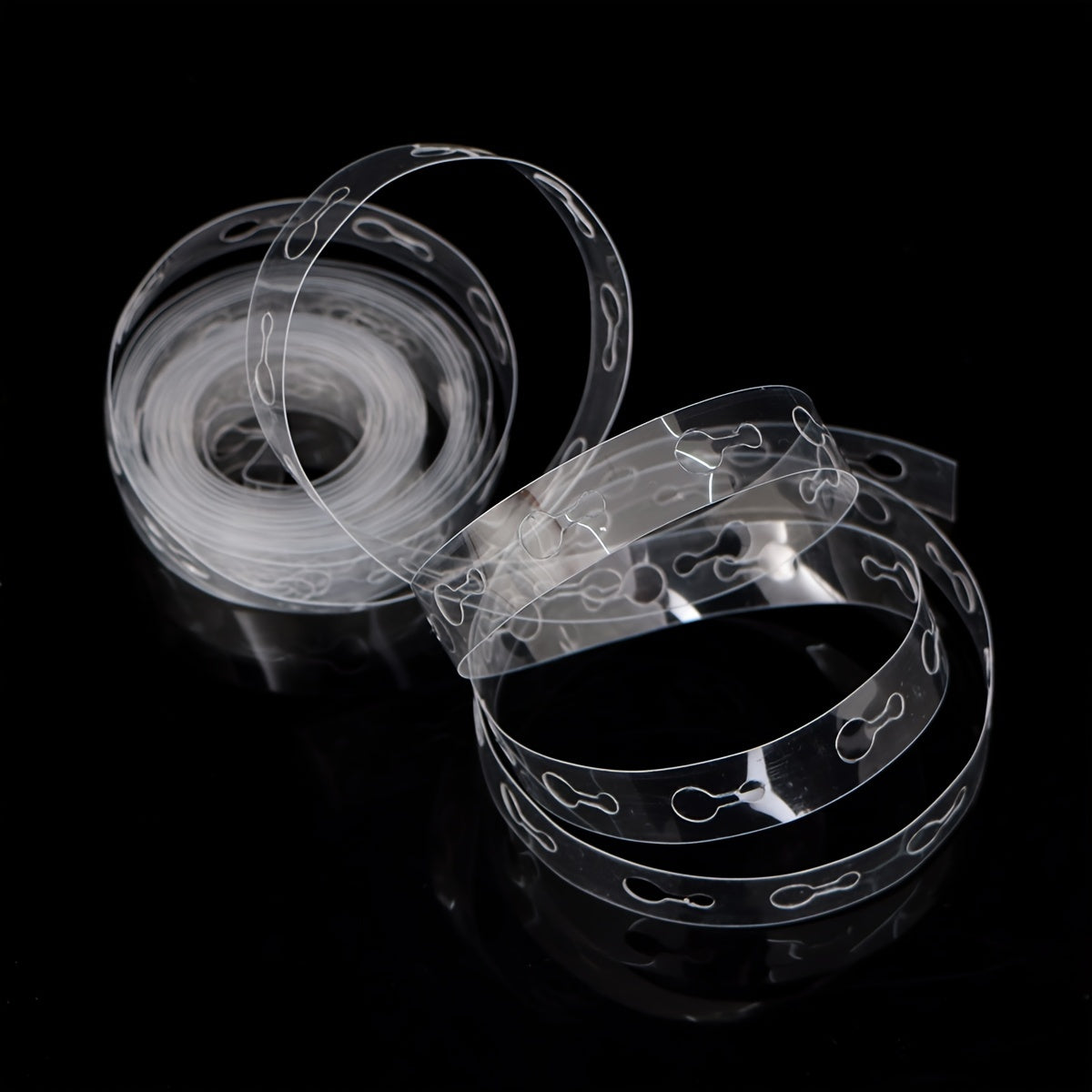 Stronger Clear Balloon Arch Garland Strips with Pre-Marked Cut Lines - Durable Transparent Adhesive Tape for Secure Balloon Ties, Perfect for Birthdays, Weddings, Showers, Halloween, Christmas & New Year Party Decorations, Fe
