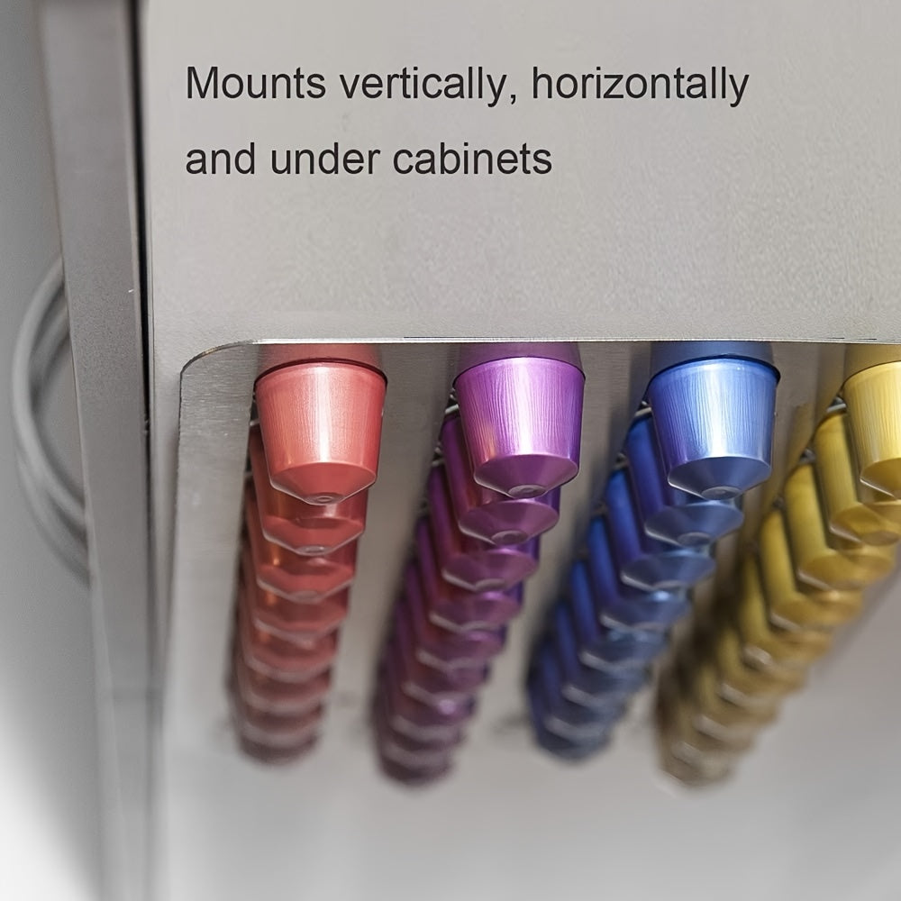 Coffee Capsule Holder Stand Rotary Coffee Pod Tower Rack Rotatable Coffee Pod Storage Shelves Storage 24/40PCS Capsule