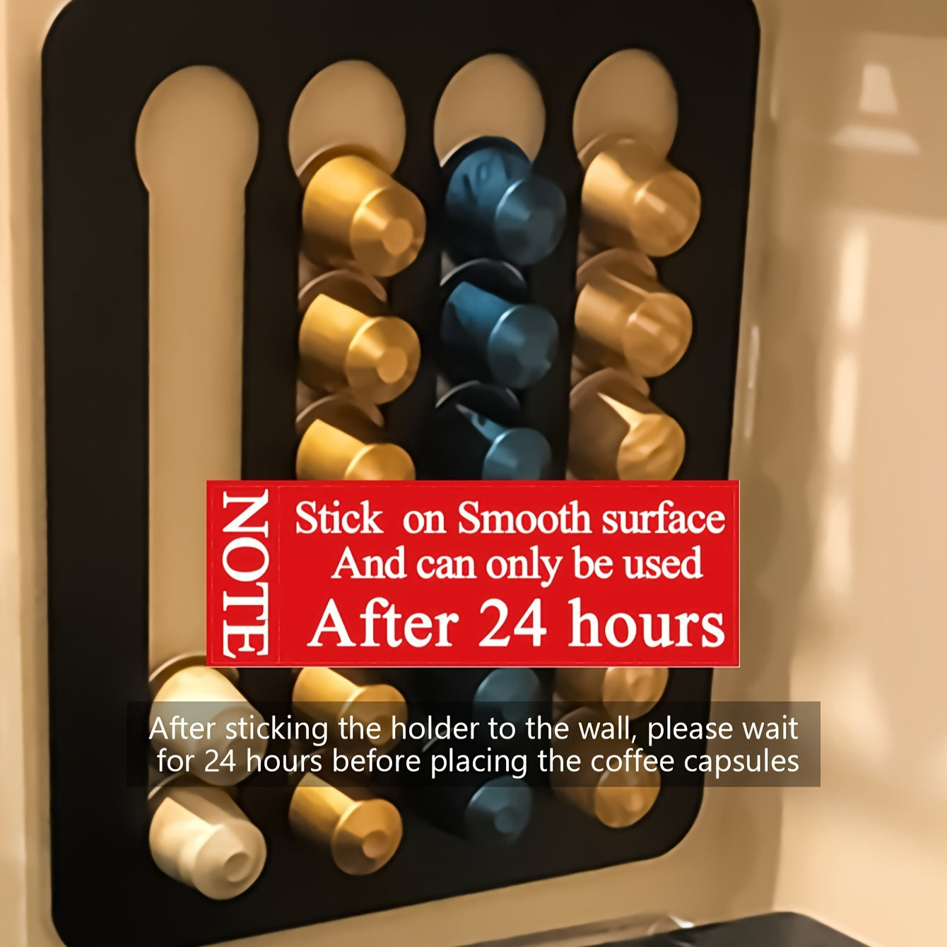 Coffee Capsule Holder Stand Rotary Coffee Pod Tower Rack Rotatable Coffee Pod Storage Shelves Storage 24/40PCS Capsule