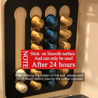 Coffee Capsule Holder Stand Rotary Coffee Pod Tower Rack Rotatable Coffee Pod Storage Shelves Storage 24/40PCS Capsule