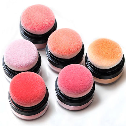ILISYA Soft Face Blusher Powder Cheek Rouge Nourishing Nude Makeup Brightening Complexion Repair Cosmetics Maquiagem