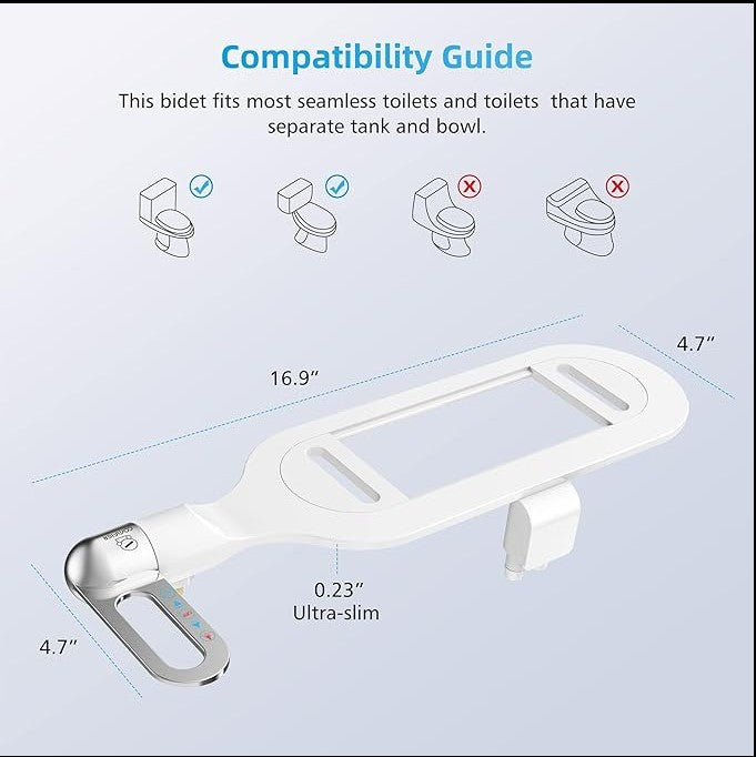 Bidet Attachment For Toilet Seat