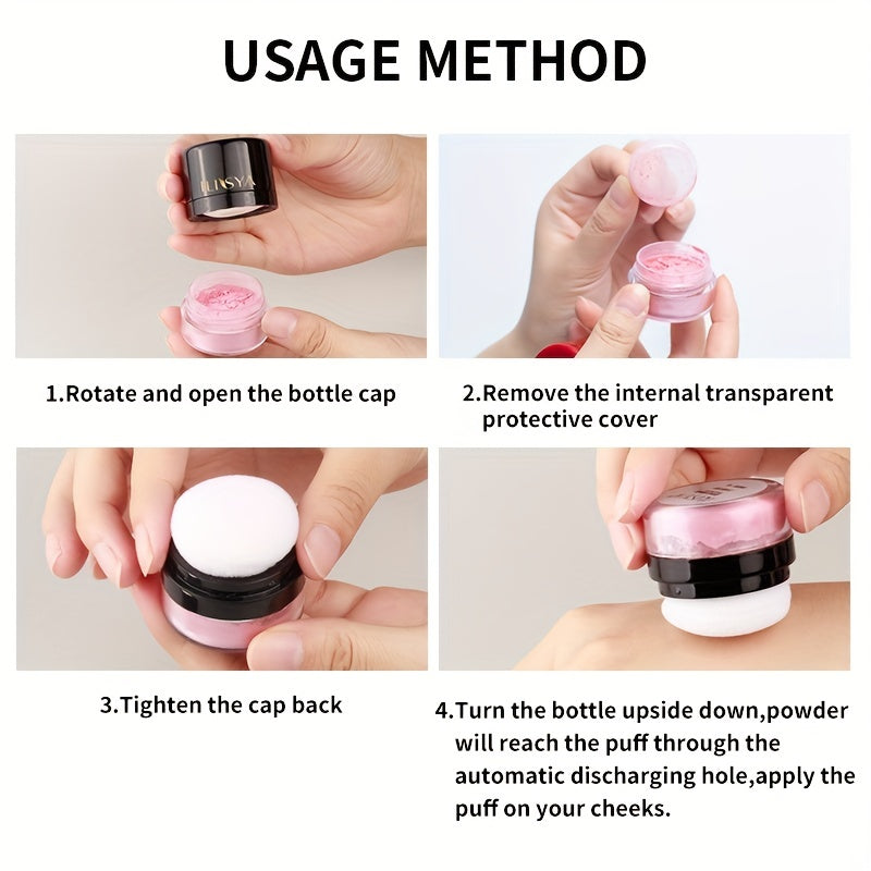 ILISYA Soft Face Blusher Powder Cheek Rouge Nourishing Nude Makeup Brightening Complexion Repair Cosmetics Maquiagem