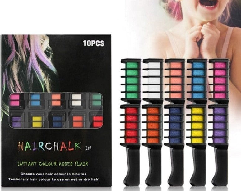 Colorful Hair Dye Comb