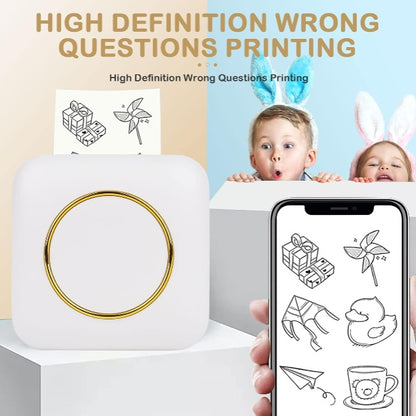 Portable Mini Printer - BT Instant Printing