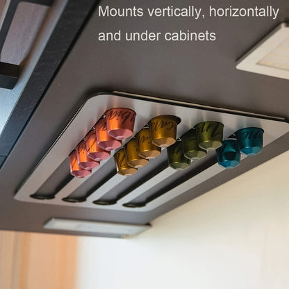 Coffee Capsule Holder Stand Rotary Coffee Pod Tower Rack Rotatable Coffee Pod Storage Shelves Storage 24/40PCS Capsule