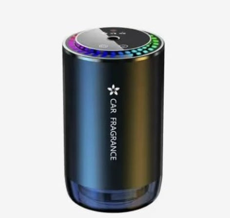 Smart Car Fragrance Diffuser With LED Ambient Light & Auto Scent Control