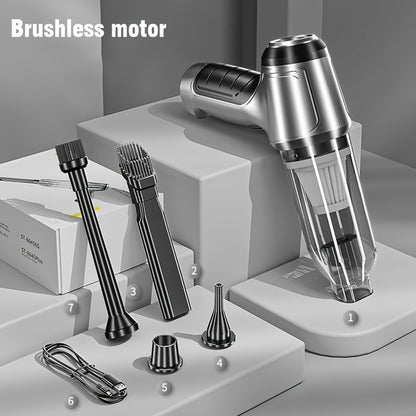 Wireless Car Mini Vacuum Cleaner Multifunctional Handheld Electric Vacuum Cleaner Wet & Dry Home Cleaning Tool Car Interior Vacuum Cleaner