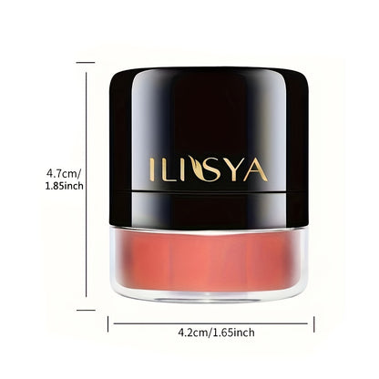 ILISYA Soft Face Blusher Powder Cheek Rouge Nourishing Nude Makeup Brightening Complexion Repair Cosmetics Maquiagem