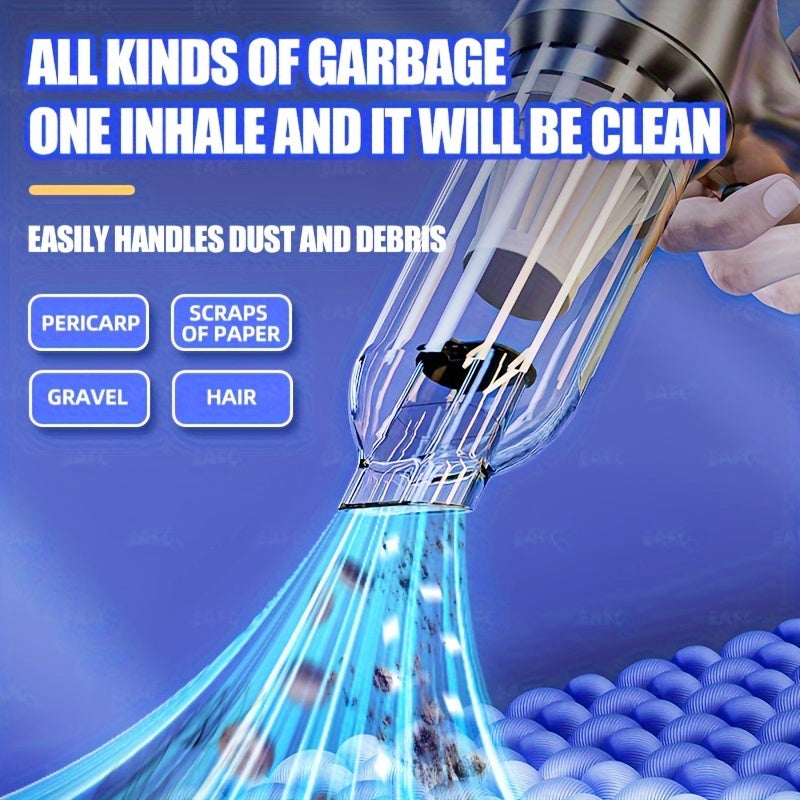 Wireless Car Mini Vacuum Cleaner Multifunctional Handheld Electric Vacuum Cleaner Wet & Dry Home Cleaning Tool Car Interior Vacuum Cleaner