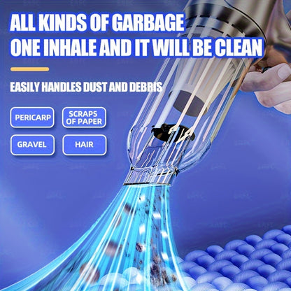 Wireless Car Mini Vacuum Cleaner Multifunctional Handheld Electric Vacuum Cleaner Wet & Dry Home Cleaning Tool Car Interior Vacuum Cleaner