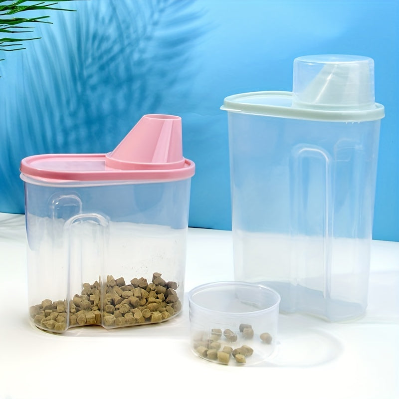 Sealed Pet Food Storage Bucket - Moisture-Proof Container for Dogs and Cats