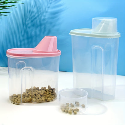 Sealed Pet Food Storage Bucket - Moisture-Proof Container for Dogs and Cats