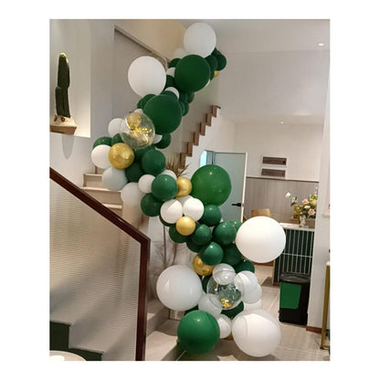 Stronger Clear Balloon Arch Garland Strips with Pre-Marked Cut Lines - Durable Transparent Adhesive Tape for Secure Balloon Ties, Perfect for Birthdays, Weddings, Showers, Halloween, Christmas & New Year Party Decorations, Fe