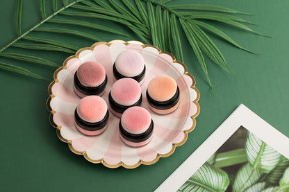 ILISYA Soft Face Blusher Powder Cheek Rouge Nourishing Nude Makeup Brightening Complexion Repair Cosmetics Maquiagem