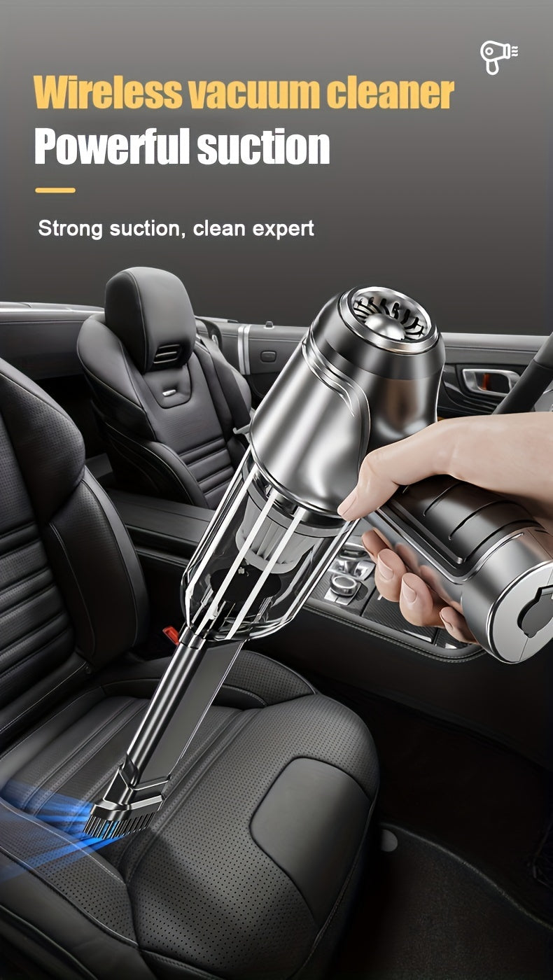 Wireless Car Mini Vacuum Cleaner Multifunctional Handheld Electric Vacuum Cleaner Wet & Dry Home Cleaning Tool Car Interior Vacuum Cleaner
