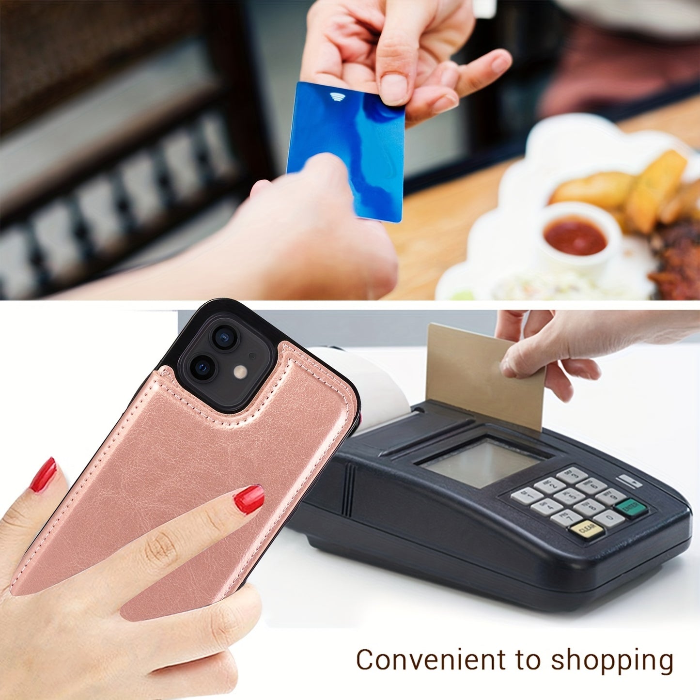 Premium PU Synthetic Faux Leather Wallet Case Designed for Various for iphone Models, Featuring Card Slots, a Stand, And Shockproof Protection.