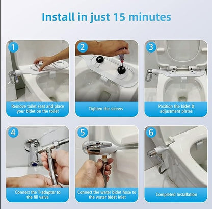 Bidet Attachment For Toilet Seat
