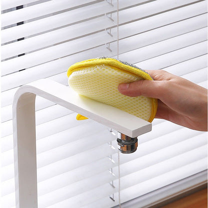 5/10pcs, Double Side Dishwashing Sponge Pan Pot Dish Wash Sponges Household Cleaning Tools Kitchen Tableware Dish Washing Brush