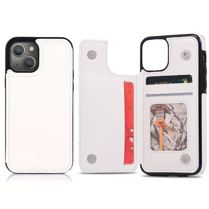 Premium PU Synthetic Faux Leather Wallet Case Designed for Various for iphone Models, Featuring Card Slots, a Stand, And Shockproof Protection.