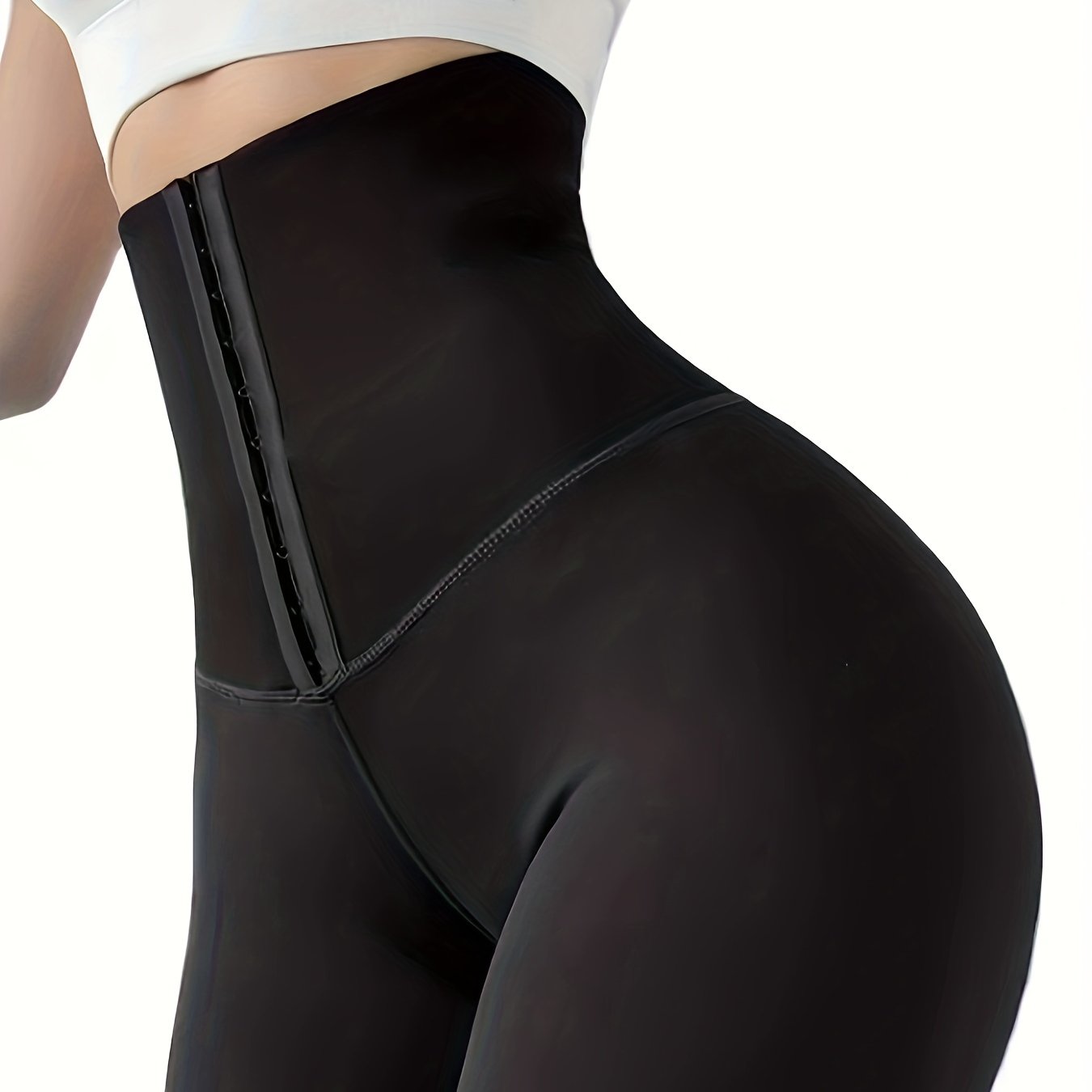 Women'S High-Waist Double-Breasted Tummy Control Leggings - Thickened, Stretchy, Button Closure, Olive Green, Long Length, All-Season Skinny Jeans for Butt Lifting & Belly Smoothing, High Waisted Leggings, Butt Lifting Appare