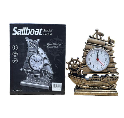 YYJ Clock - Sailboat-Shaped Alarm Clock