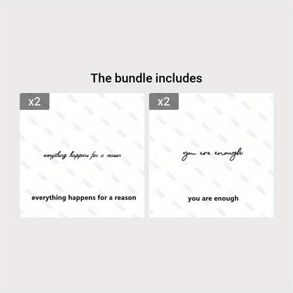 Tattoo 15 Days Waterproof Temporary Tattoo English Fake Tattoo Stickers