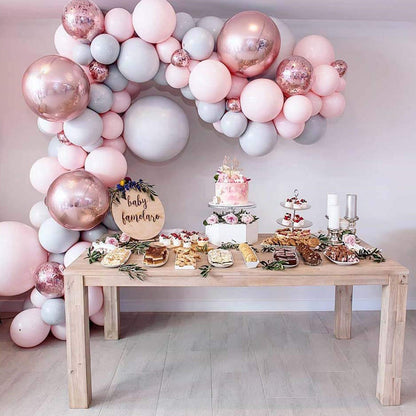 Stronger Clear Balloon Arch Garland Strips with Pre-Marked Cut Lines - Durable Transparent Adhesive Tape for Secure Balloon Ties, Perfect for Birthdays, Weddings, Showers, Halloween, Christmas & New Year Party Decorations, Fe