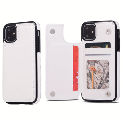 Premium PU Synthetic Faux Leather Wallet Case Designed for Various for iphone Models, Featuring Card Slots, a Stand, And Shockproof Protection.