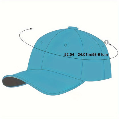 Trendy Embroidered Trucker Hat, Breathable Mesh Baseball Cap for Outdoor & Skateboarding, Business Business Style