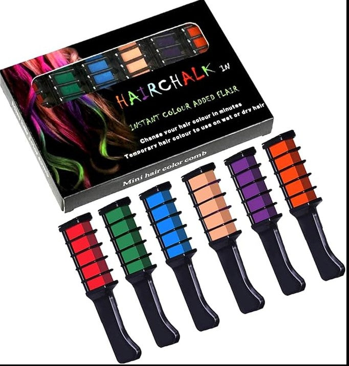 Colorful Hair Dye Comb