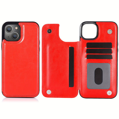Premium PU Synthetic Faux Leather Wallet Case Designed for Various for iphone Models, Featuring Card Slots, a Stand, And Shockproof Protection.