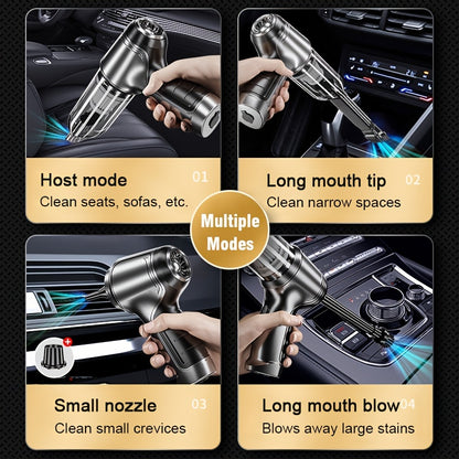 Wireless Car Mini Vacuum Cleaner Multifunctional Handheld Electric Vacuum Cleaner Wet & Dry Home Cleaning Tool Car Interior Vacuum Cleaner