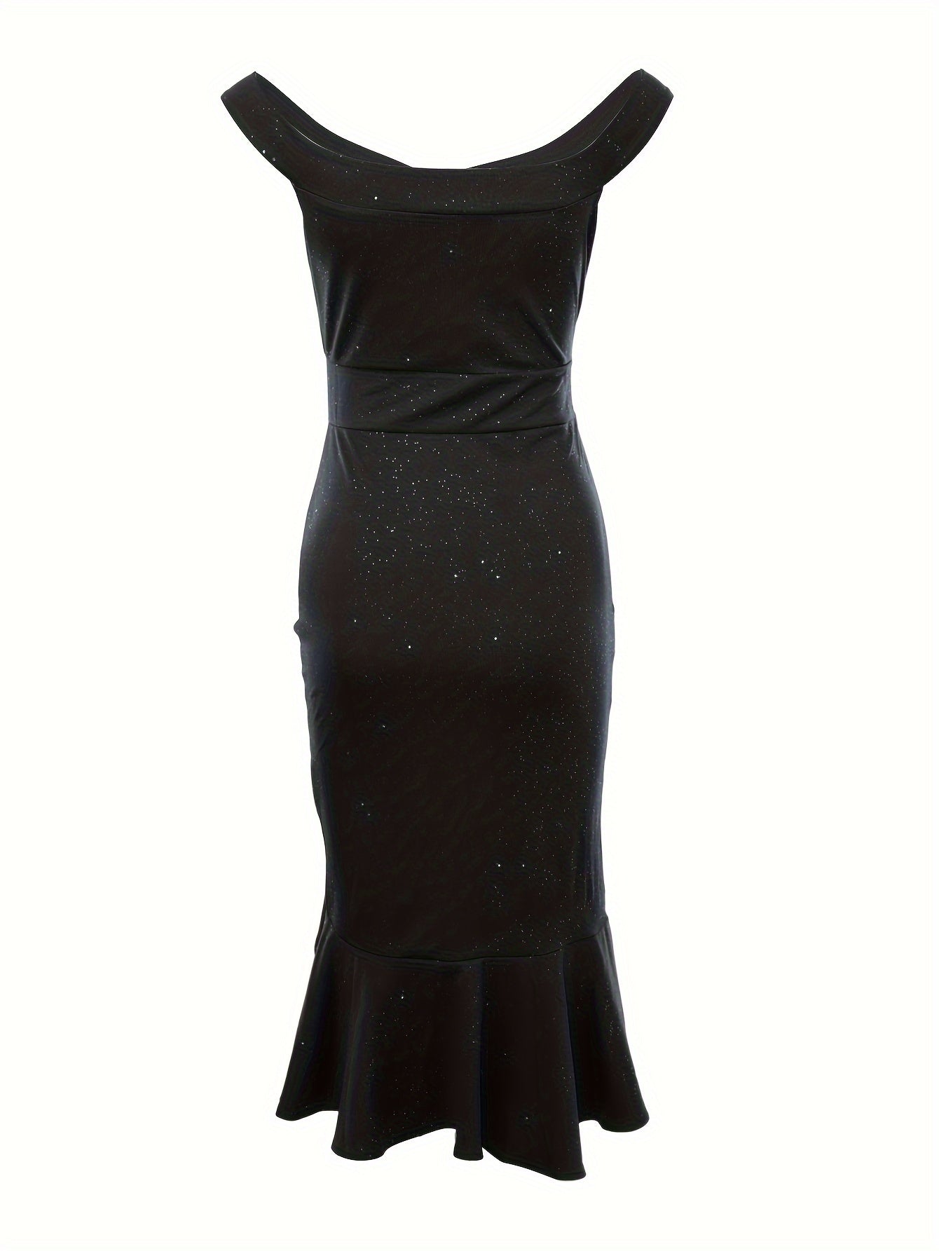 Powdered Lotus Leaf Edge Dress