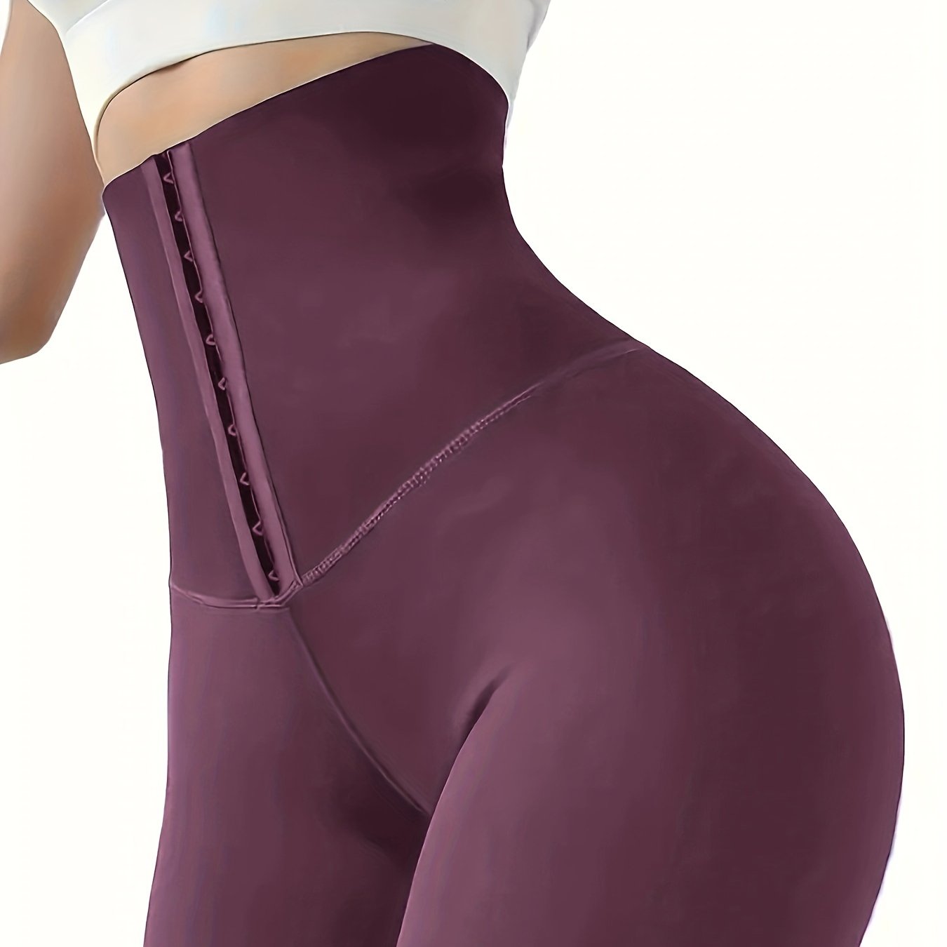 Women'S High-Waist Double-Breasted Tummy Control Leggings - Thickened, Stretchy, Button Closure, Olive Green, Long Length, All-Season Skinny Jeans for Butt Lifting & Belly Smoothing, High Waisted Leggings, Butt Lifting Appare