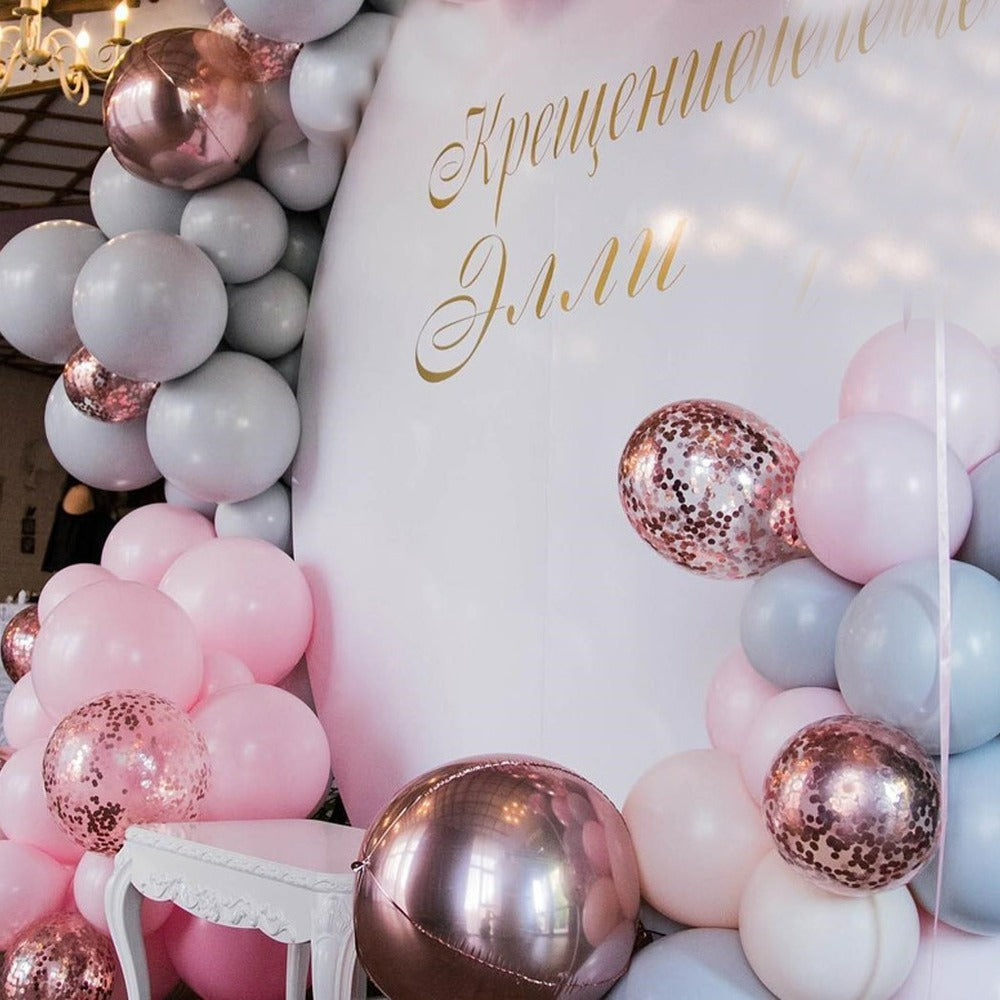 Stronger Clear Balloon Arch Garland Strips with Pre-Marked Cut Lines - Durable Transparent Adhesive Tape for Secure Balloon Ties, Perfect for Birthdays, Weddings, Showers, Halloween, Christmas & New Year Party Decorations, Fe