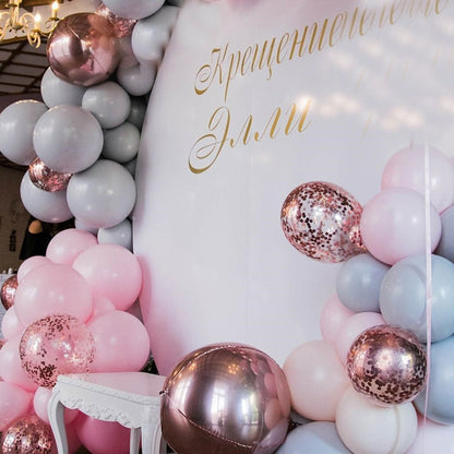 Stronger Clear Balloon Arch Garland Strips with Pre-Marked Cut Lines - Durable Transparent Adhesive Tape for Secure Balloon Ties, Perfect for Birthdays, Weddings, Showers, Halloween, Christmas & New Year Party Decorations, Fe